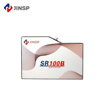 Fiber Optic Spectrometer with 2048x64 Pixel Array and 14x14 mu m Pixel Size for Accurate and Sensitive Data in a Wide Wavelength Range