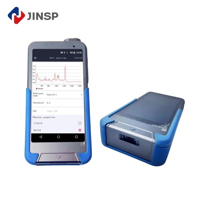 JINSP RS1500DI Handheld Raman Spectrometer 1064nm Laser Wavelength for Pharmaceutical Material Identification