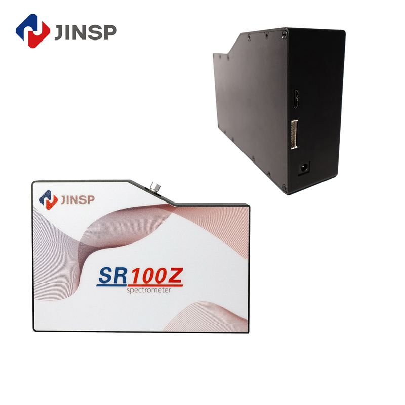 Customizable Resolution Fiber Optic Spectrometer for High-Intensity Laser Characterization